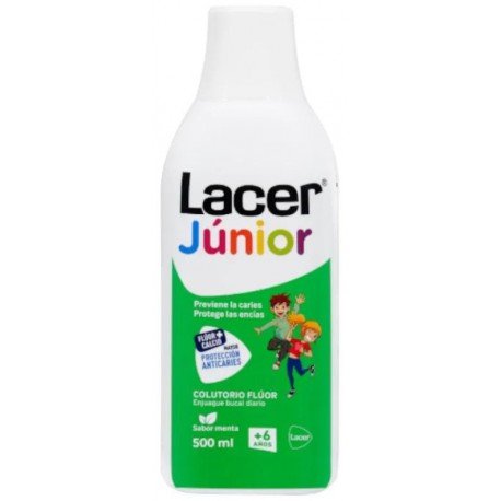 Lacer Colutorio Fluor Diario 005% Sabor Menta 500 ml