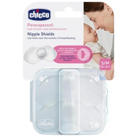 Chicco Protege Pezón Silicona SkinToSkin Talla S/M 2 uds