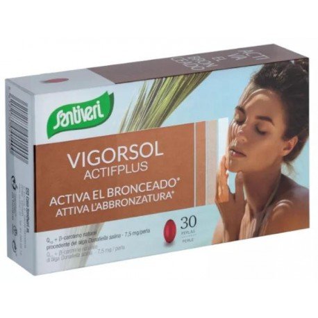 Santiveri Vigor Sol Actif Plus 30 Perlas