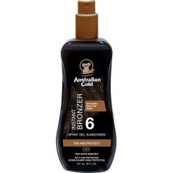 Comprar Australian Gold Gel en Spray con Bronceador Instantáneo SPF6 237 ml