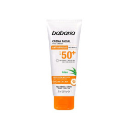 Comprar Crema Solar Facial Aloe Vera SPF50+ Protección Muy Alta