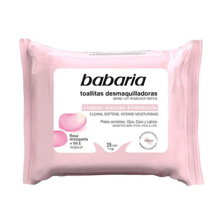 Toallitas Desmaquilladoras Rosa Mosqueta