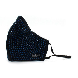 Comprar Mascarilla Full Pavé Azul Marino