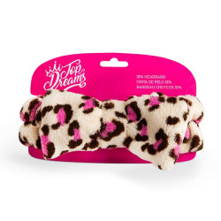 Comprar Diadema Elástica Lazo Leopardo