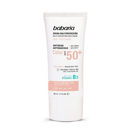 Crema Multiprotección Color SPF50+