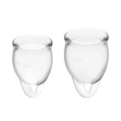 Comprar Copa Mentrual Transparente Feel Confident