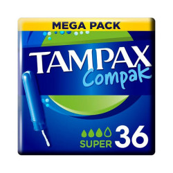 Comprar Tampax Compak Super 36