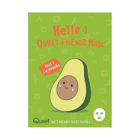 Mascarilla Friends Aguacate