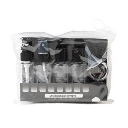 Comprar Set Transparente Negro