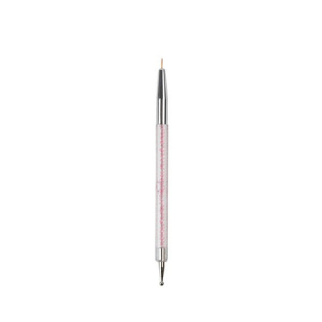 Pincel Delineador Corto + Herramienta