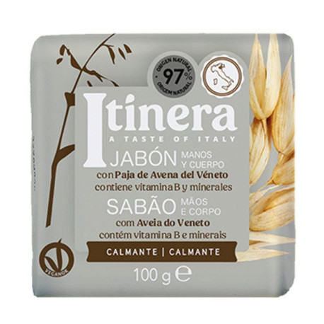 Jabón Con Paja De Avena