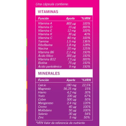 Multivitamínico Mujer 60+