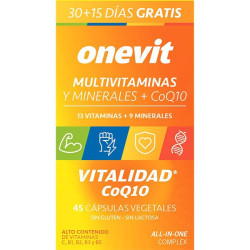 Multivitaminas Y Minerales + Vitalidad Coq10