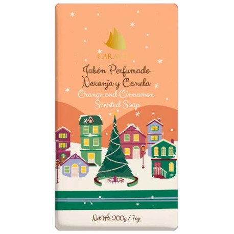 Jabón Navidad Naranja Y Canela