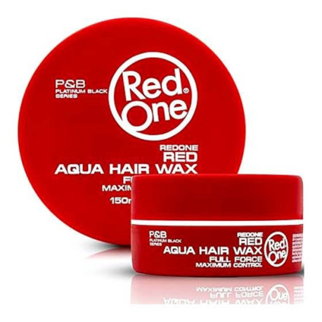 Gel Cera Aqua Hair Wax Red