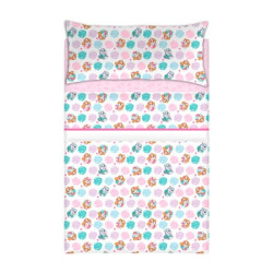 Comprar Juego de Sábanas Cama 90cm Rosa Paw Patrol
