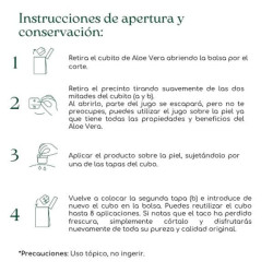 Cubo De Aloe Vera Facial