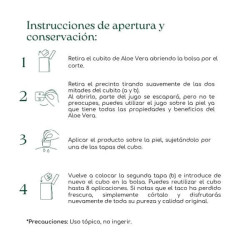 Cubo De Aloe Vera Corporal