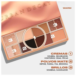 Naked Shaped Multi-Tasking Eyeshadow Palette Warm