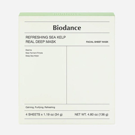 Set Refreshing Sea Kelp Real Deep Mask