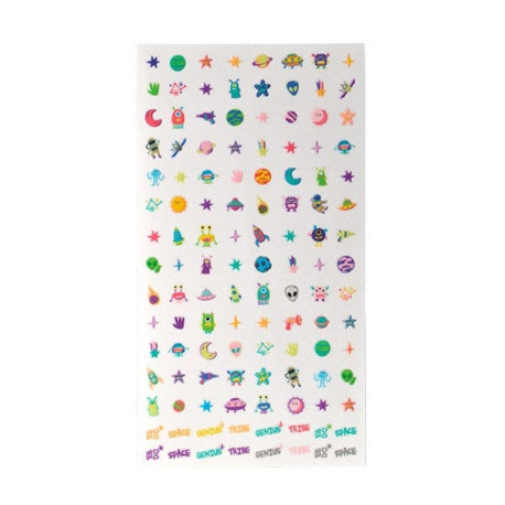 Genius Tribe Nail Sticker