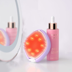 Flip Led Light Hairbrush