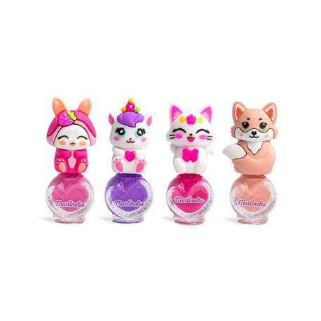 Friendly Animals Head Nail Polish