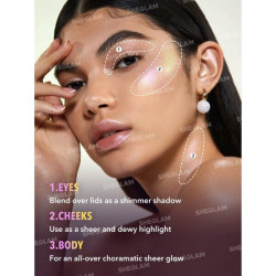 Chroma-Glow Bloom Iluminador Liquido Flying Comet