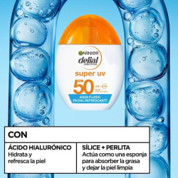 Agua Fluido Facial Refrescante FPS 50 Invisible