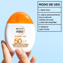 Agua Fluido Facial Refrescante FPS 50