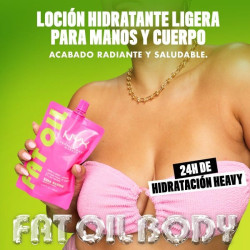 Fat Oil Body Lotion Transparent