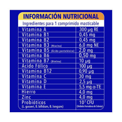 Comprimidos Masticables Defense Junior