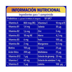 Comprimidos Energy 50+