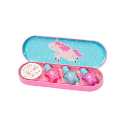 Comprar Little Unicorn Nail Polish & Sticker Estuche Metal