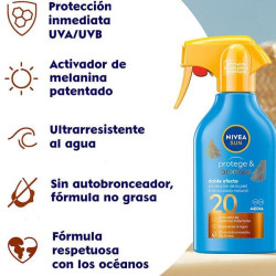 Protege & Broncea Activador Del Bronceado Spf 20