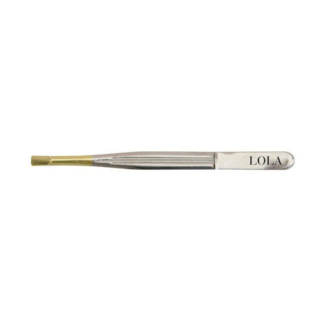 Pinza Depilar Punta Cangrejo