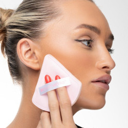 Triangular Pillow Puff Duo