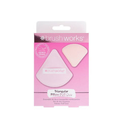 Triangular Pillow Puff Duo
