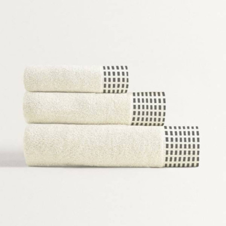 Set 3 Toallas Beige Naf Naf