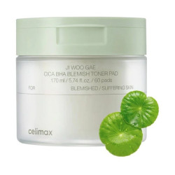 Comprar CELIMAX Ji Woo Gae Cica Bha Blemish Toner Pad